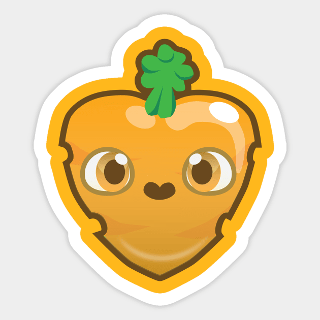 Match Fruit Carrot Sticker by PepUp